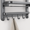 [Llevá 2 Pagá 1] Organizador de Baño de Acero Inoxidable con 3 Estantes Retráctiles