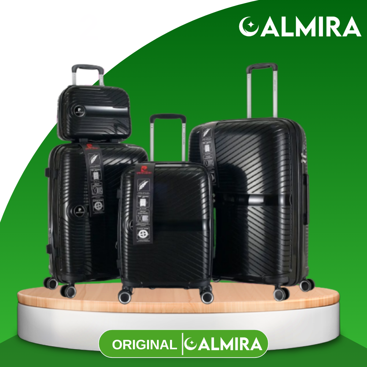 Set De 4 Valijas Rigidas Giro 360 (Perfectas para viajar)