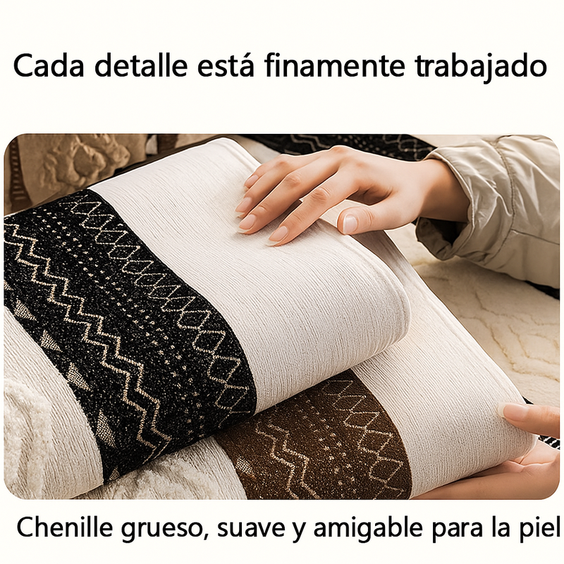 [Llevá 2 Pagá 1] Funda para Sofá Roman 100% Algodón con Diseño Elegante y Atemporal +REGALO: 2 Almohadas