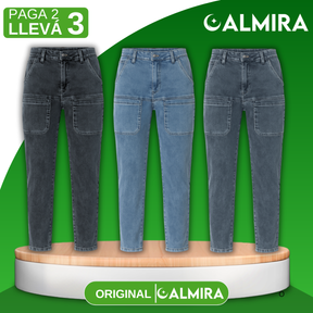 [Llevá 3 pagás 2] Calça Feminina em Jeans (Resaltá tus curvas con actitud!)