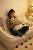 [Llevá 2 Pagá 1] Butaca Puffy Reclinable y Ultra Acolchonado + 2 Almohadas de Regalo