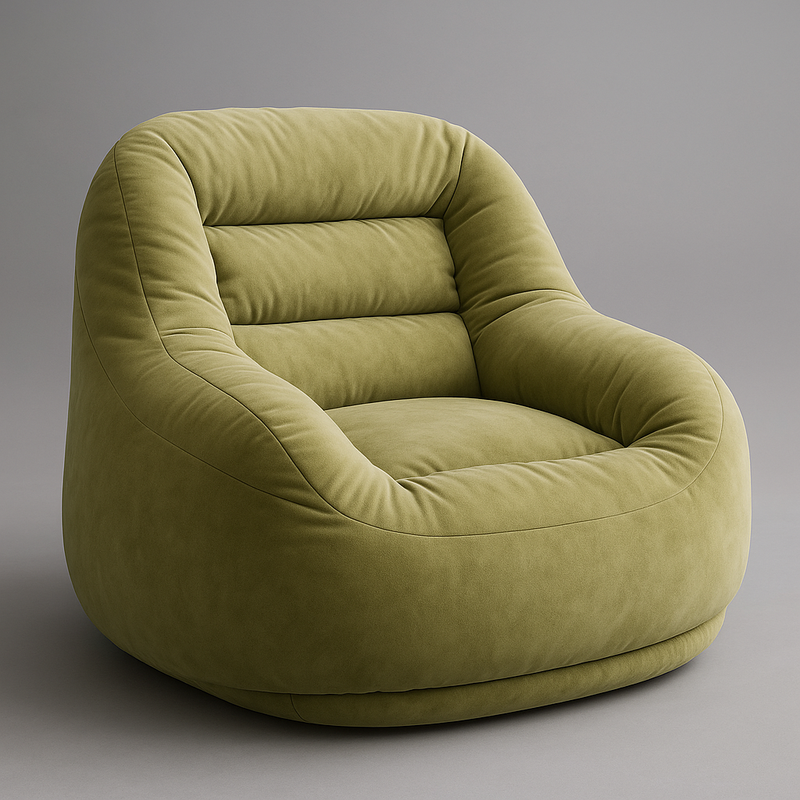 [Llevá 2 Pagá 1] Sillón PuffyCloud con Relleno Ultraplush y Tejido Acanalado Premium (¡Comodidad máxima para relajarte!)