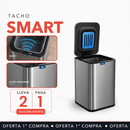 [LLEVÁ 2 PAGÁ 1] Tacho de Basura Smart Antiolores de Acero Inoxidable con Apertura Automática