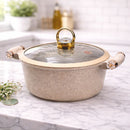 Juego de 5 Ollas de Cerámica Antiadherente con Triple Revestimiento (¡Cociná más rápido y con mucho menos desorden!)