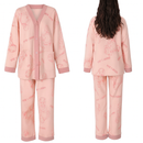 [Llevá 3 Pagá 2] Pijama Femenino Celina en Algodón y Poliéster (¡Noches Perfectas de Sueño!) + Pantufas de Regalo