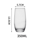 [Llevá 10 Pagá 5] Vasos de Vidrio Transparente Long Drink (¡Elegancia para tu cocina!)