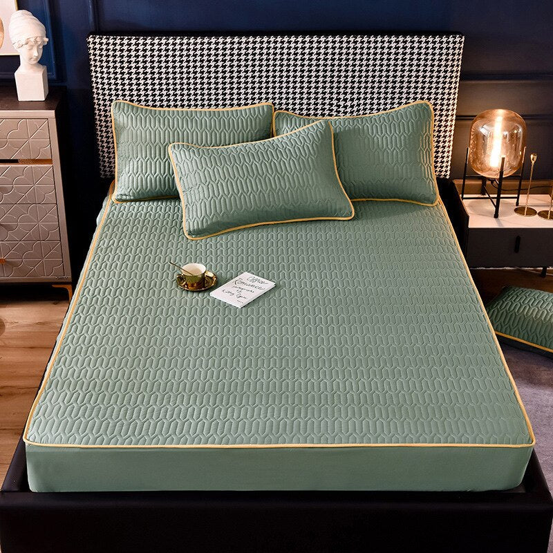 Conjunto de Cama Sleep Luxury Premium – Juego de Sábanas + Fundas de Almohada de Regalo