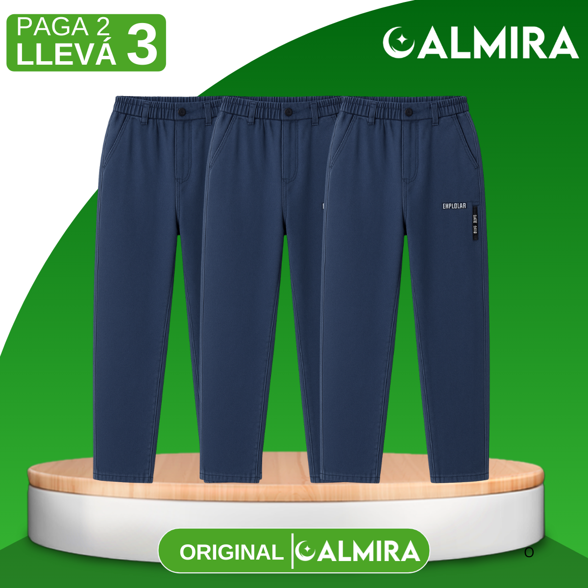[Llevá 3 Pagá 2] Pantalón Femenino en Jeans (Encanto y Estilo para tu día a día)