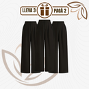 [Llevá 3 Pagá 2] Pantalón Femenino en Seda Hielo y Poliéster Selina Confort y Elasticidad Premium