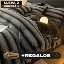 [Llevá 2 Pagá 1] Juego de Cama Diana Aterciopelado Antialérgico (¡Hotel 5 Estrellas en tu Habitación!) +REGALOS: 2 Fundas para Almohada