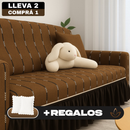 [Llevá 2 Pagá 1] Funda para Sofá Olivia Completa en Algodón +2 Regalos: Fundas para Almohadones