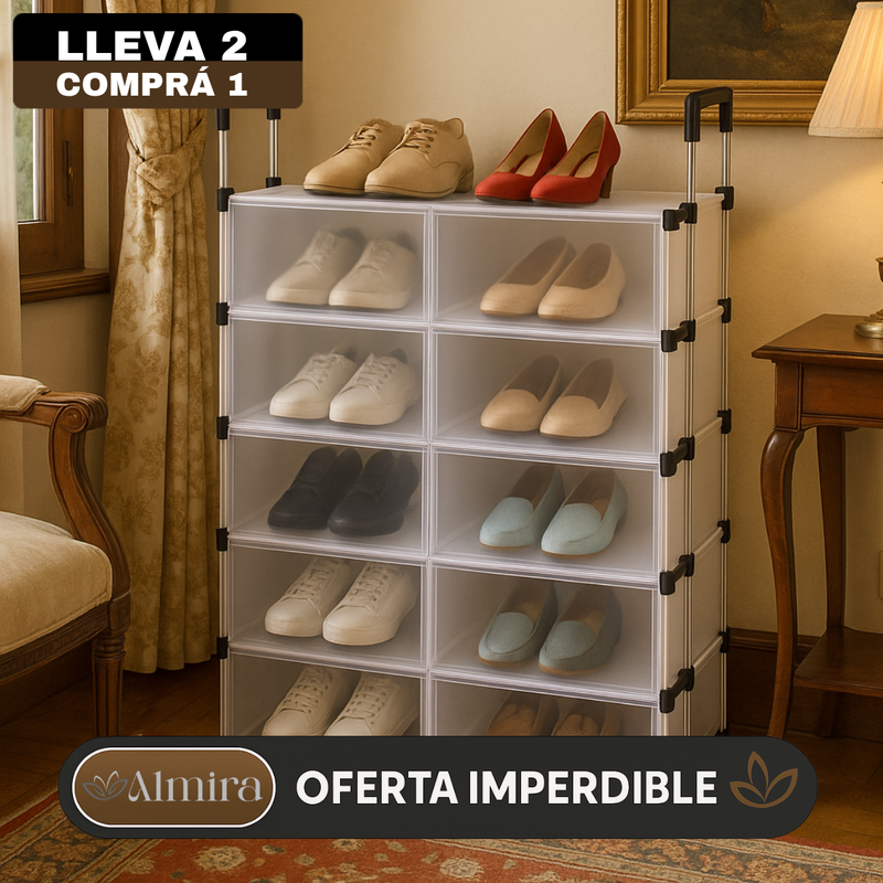 [Llevá 2 Pagá 1] Organizador de Zapatos de 6 Niveles Portátil (¡Práctico y Organizado!)