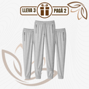 [Llevá 3, Pagá 2] Pantalón Jogger SoftFit™ en Algodón Premium con Cintura Ajustable